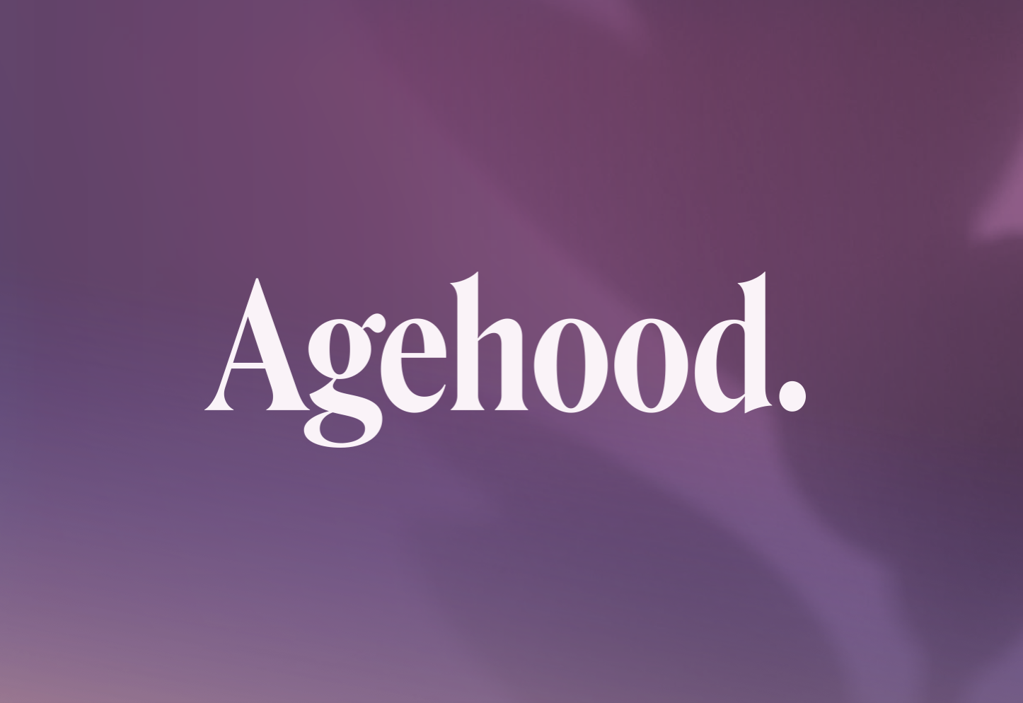 Agehood logo w space